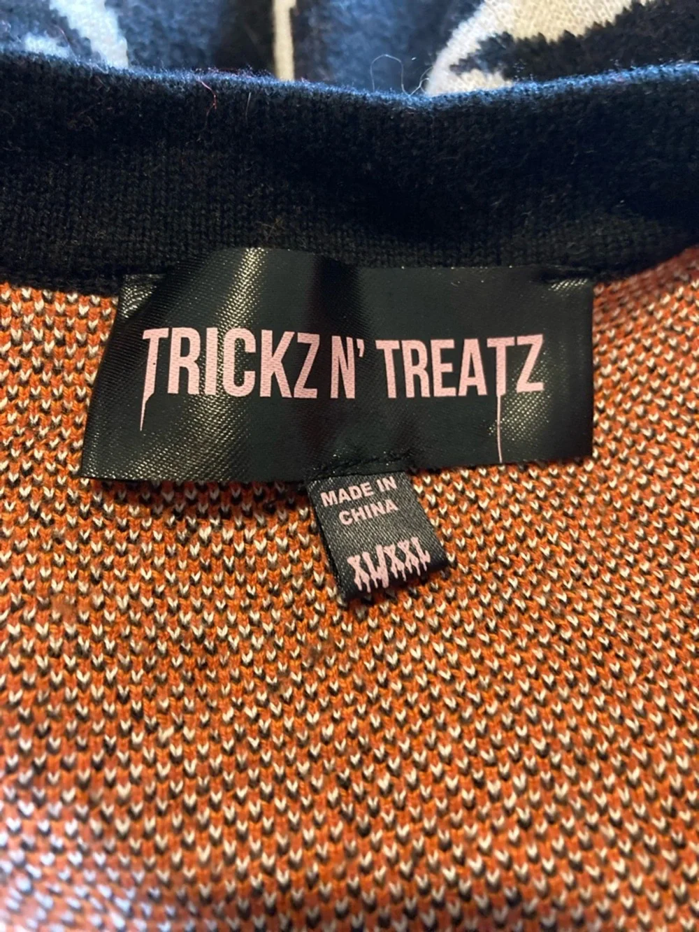 Trickz N' Treatz Halloween vest and spider necklace - Picture 8 of 10